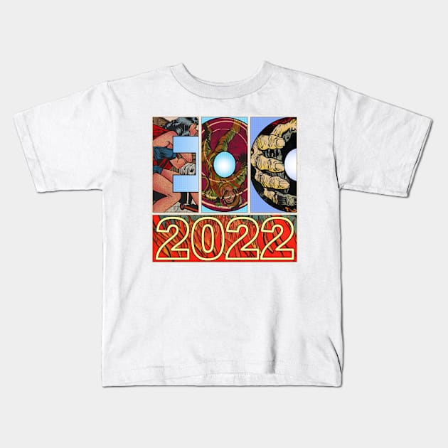 EOC 2022 Album Art A Kids T-Shirt by Eleven O'Clock Comics